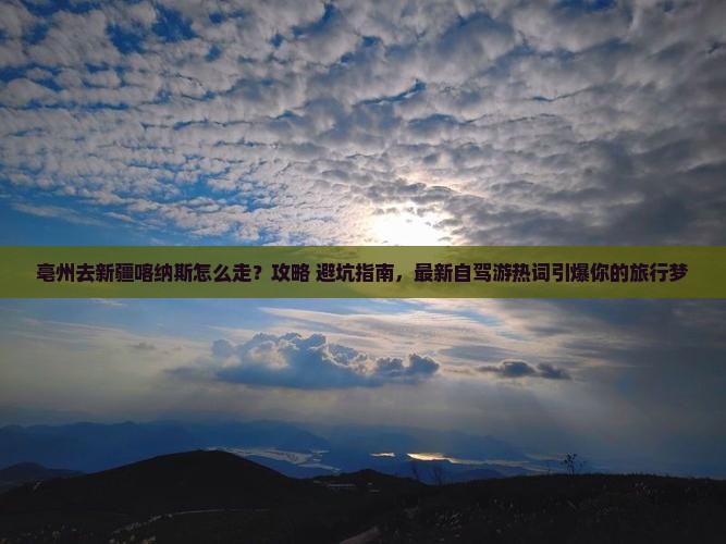 亳州去新疆喀纳斯旅行社