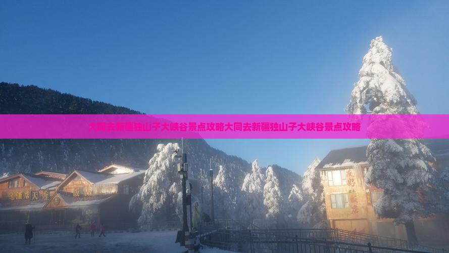 大同去新疆独山子大峡谷景点