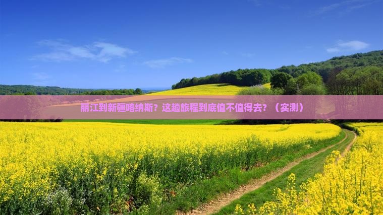 丽江到新疆喀纳斯旅行社