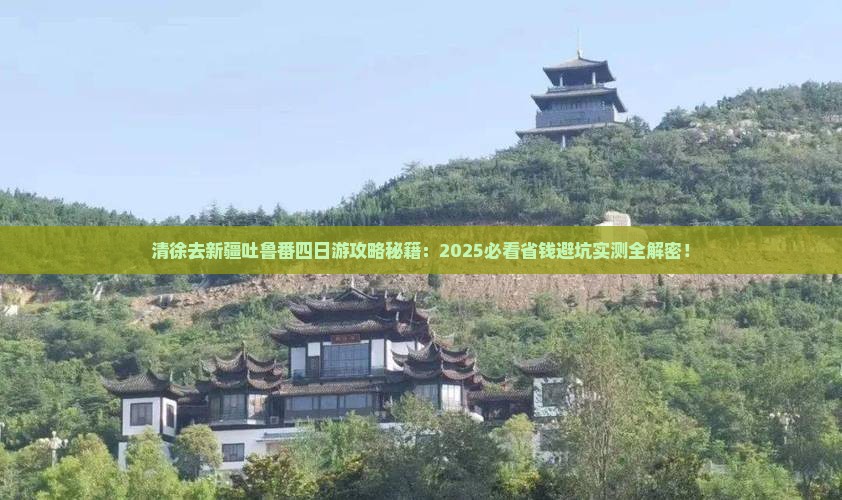 清徐去新疆吐鲁番四日游