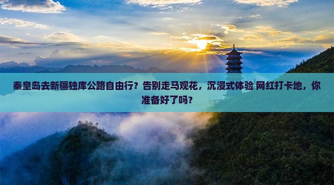 秦皇岛去新疆独库公路自由行