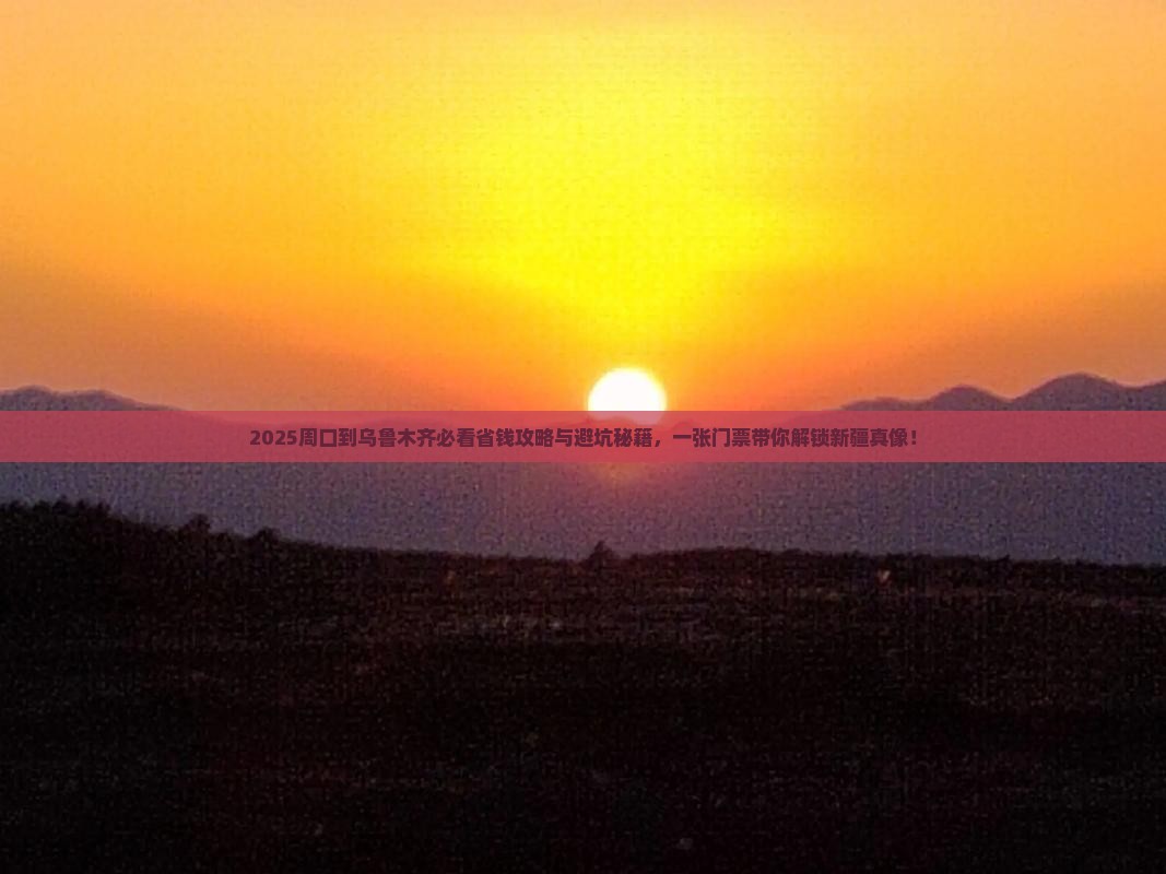 周口到新疆乌鲁木齐门票