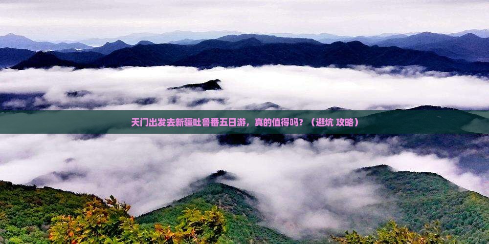 天门去新疆吐鲁番五日游