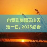 自贡到新疆天山天池一日