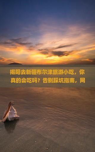 揭阳去新疆布尔津旅游小吃
