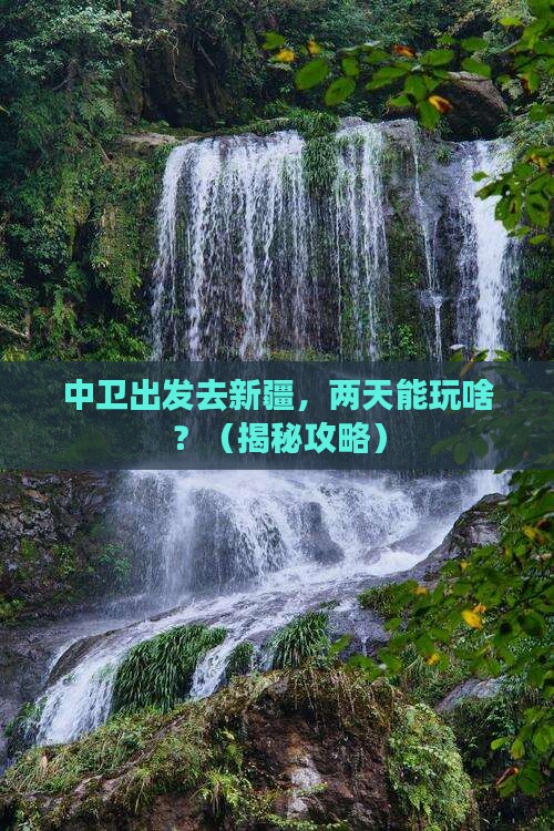 中卫去新疆二日游