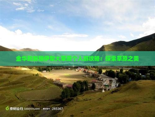 金华到新疆伊犁大草原个人游