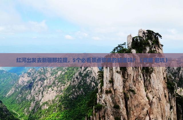 红河去新疆那拉提旅行社
