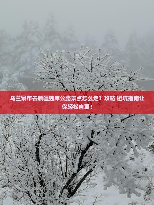乌兰察布去新疆独库公路景点