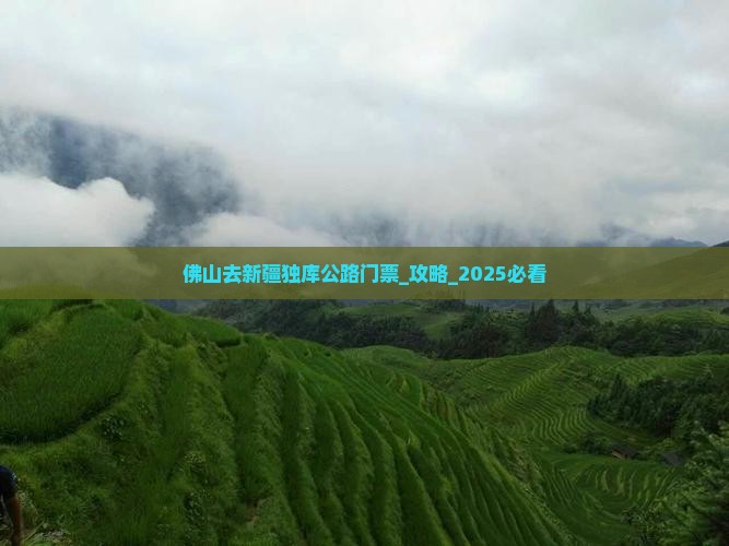 佛山去新疆独库公路门票