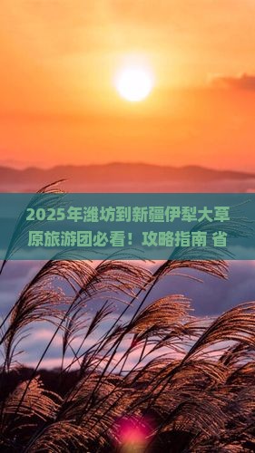 潍坊到新疆伊犁大草原大型旅游团