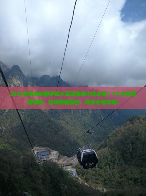 甘南去新疆伊犁大草原旅游小吃