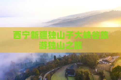 西宁去新疆独山子大峡谷团体旅游