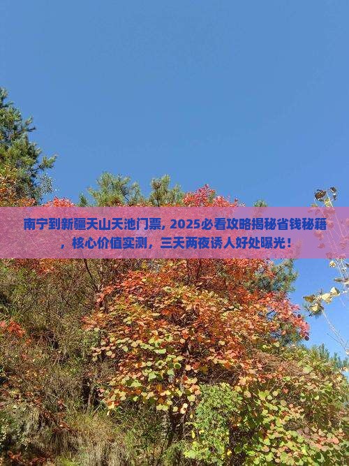 南宁到新疆天山天池门票