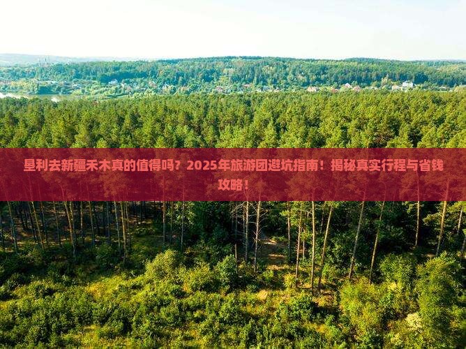 垦利去新疆禾木大型旅游团