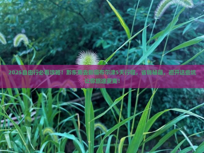 黔东南去新疆布尔津自由团