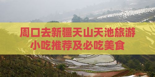 周口去新疆天山天池旅游小吃