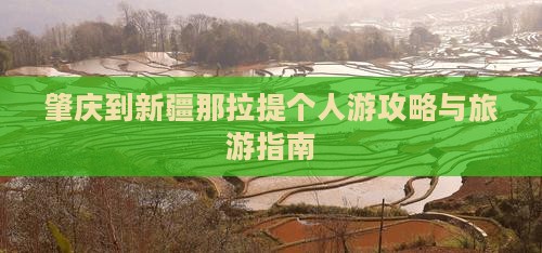 肇庆到新疆那拉提个人游