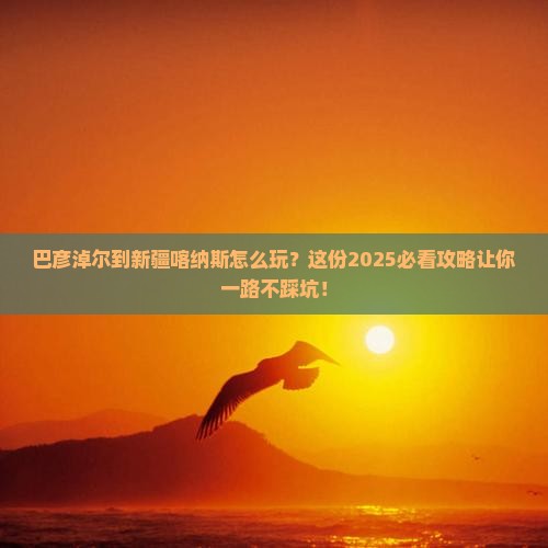巴彦淖尔到新疆喀纳斯攻略