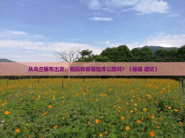 乌兰察布到新疆独库公路景点