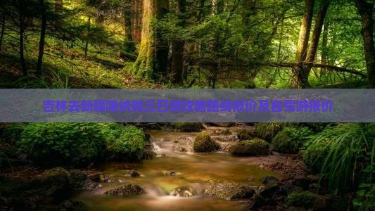 吉林去新疆喀纳斯三日游
