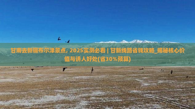 甘南去新疆布尔津景点
