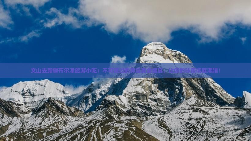 文山去新疆布尔津旅游小吃
