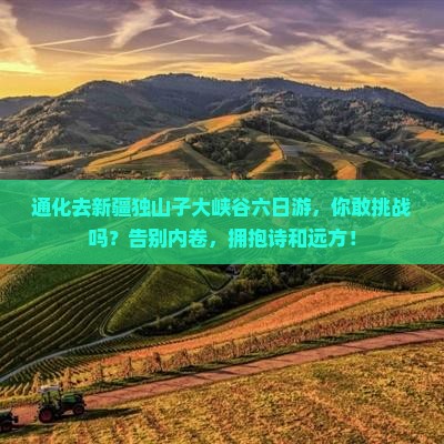 通化去新疆独山子大峡谷六日游