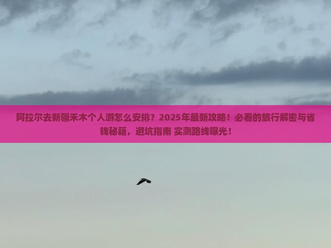阿拉尔去新疆禾木个人游