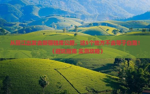 丽江去新疆独库公路必去地