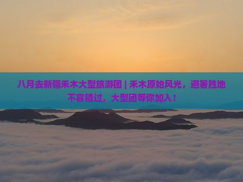 八月去新疆禾木大型旅游团