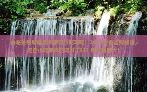 嘉峪关到新疆禾木旅游小吃