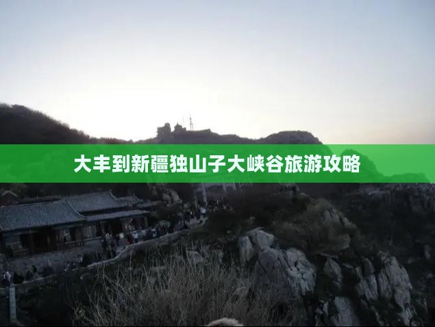 大丰到新疆独山子大峡谷自由团
