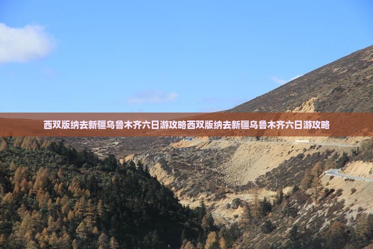 西双版纳去新疆乌鲁木齐六日游