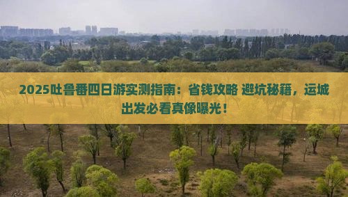 运城去新疆吐鲁番四日游