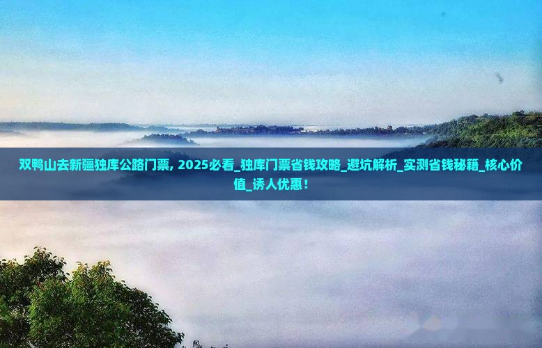双鸭山去新疆独库公路门票