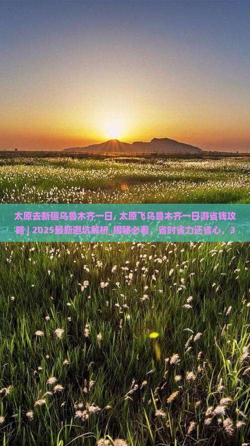 太原去新疆乌鲁木齐一日