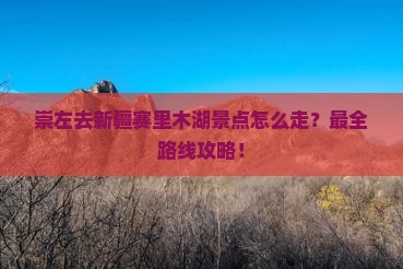 崇左去新疆赛里木湖景点