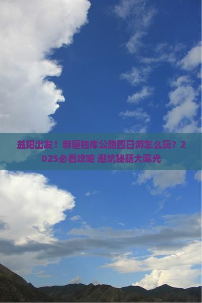 益阳到新疆独库公路四日游