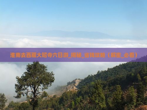 淮南去西藏大昭寺六日游