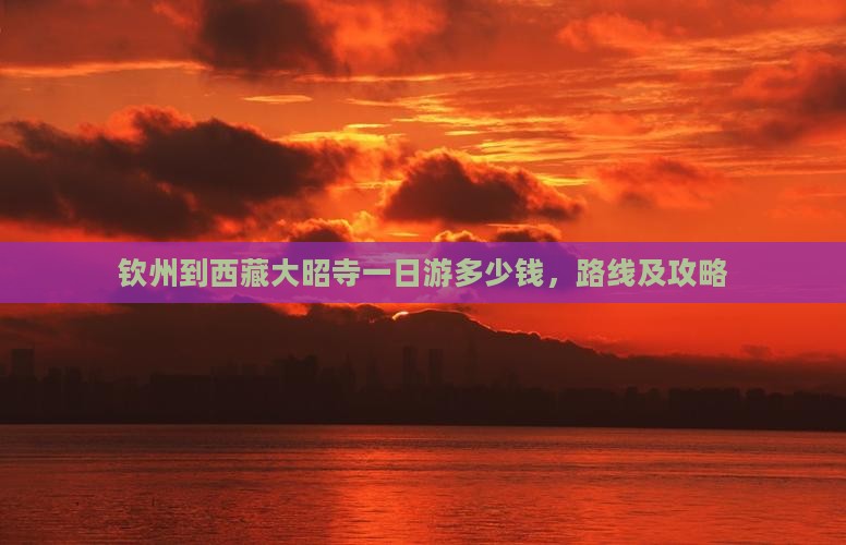 钦州到西藏大昭寺一日