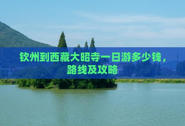 钦州到西藏大昭寺一日