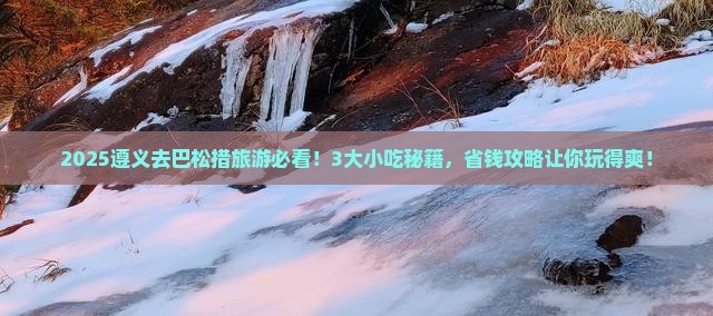 遵义去西藏巴松措旅游小吃
