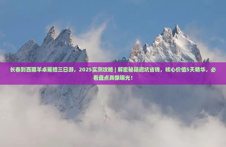 长春到西藏羊卓雍措三日游