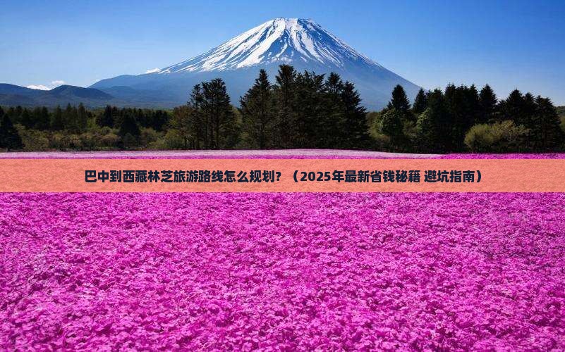 巴中去西藏林芝攻略 巴中去西藏林芝攻略