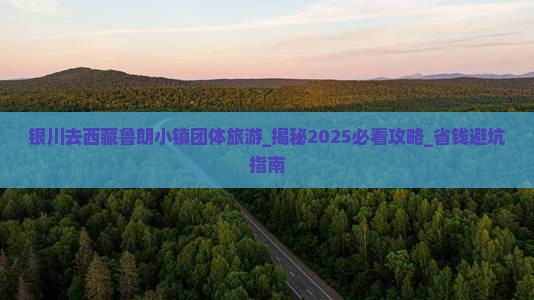 银川去西藏鲁朗小镇团体旅游