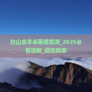 白山去西藏羊卓雍措旅游