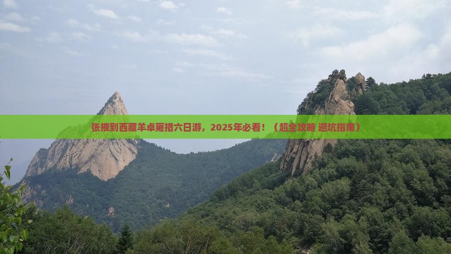 张掖去西藏羊卓雍措六日游