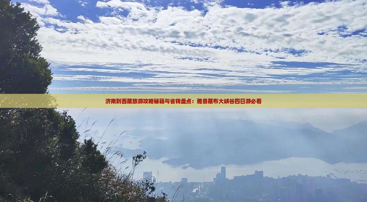 济南到西藏雅鲁藏布大峡谷四日游