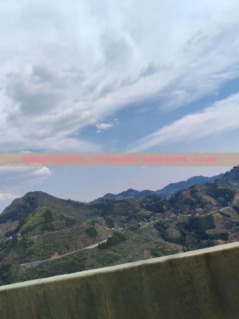 巴中到西藏卡定沟旅游小吃